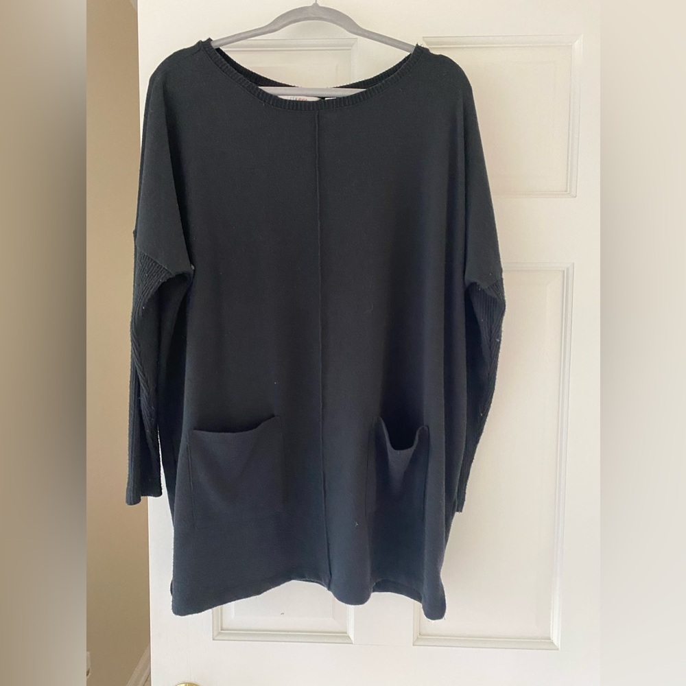 Denim & Co Tunic sweater